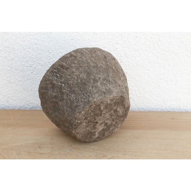 Large Stone Apothecary Mortar Bowl For Sale In Los Angeles - Image 6 of 7