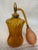 Art Deco 1930s Depression Glass Beautiful Grooves on Glass Perfume Decanter For Sale - Image 3 of 6