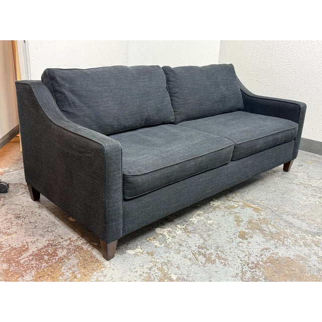 West Elm Queen Size West Elm Harris Sleeper Sofa For Sale - Image 4 of 12