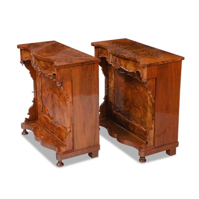 Console Cabinets, Eastern Germany, 1870, Set of 2 For Sale - Image 9 of 9