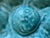 Gien French Gien Faience Turquoise Oyster Plate, Mid 20th Century For Sale - Image 4 of 6