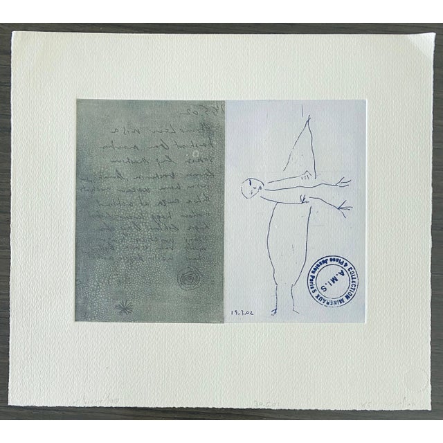 Asaf Ben Tzvi, Israeli Abstract Modernist Color Etching - Mineral Collection For Sale - Image 9 of 9