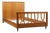 Single Bed in Veneer, 1950s For Sale