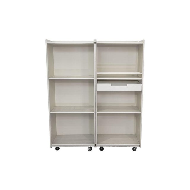 1970s Mobile Bookcases or Wardrobes, 1970s, Set of 3 For Sale - Image 5 of 10