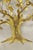 Bergasse Mid Century Modern Brutalist Brass Tree of Life LRG Wall Art Sculpture For Sale - Image 11 of 12