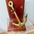 Late 20th Century Brass and Wood Anchor Bookends- A Pair For Sale - Image 5 of 8