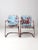 Mid-Century Metal Patio Chairs Pair For Sale - Image 12 of 12