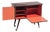 Mid-Century Modern Formica Bar Trolley, 1960s For Sale