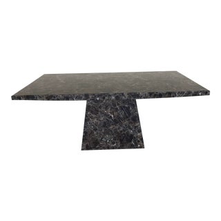 Maurice Villency Style Marble Dining Table For Sale