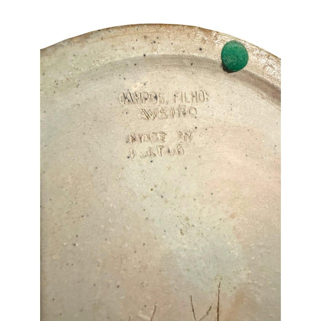 Mid 20th Century Portuguese Salt-Glazed Stoneware Lidded Canister by Campos Filhos For Sale - Image 12 of 12