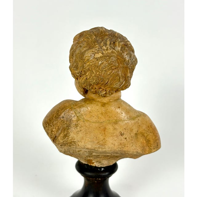 17th Century Terracotta Sculpture of Child School of DuQuesnoy For Sale - Image 4 of 7