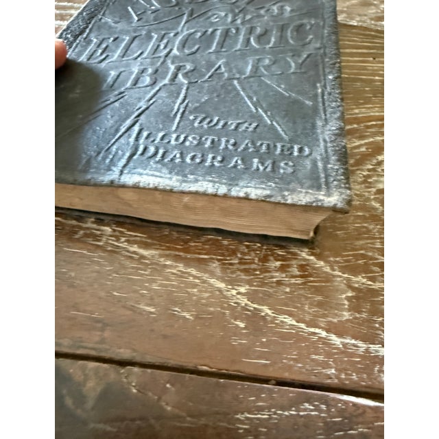 1940s Audels New Electric Library Vol. XII 1946 Soft Leather Bound Electrical Reference Manual Electric Dictionary For Sale - Image 5 of 10