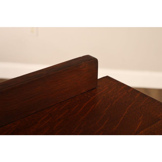 Brown Antique Gustav Stickley Mission Oak Chest Of Drawers #909 For Sale - Image 8 of 18