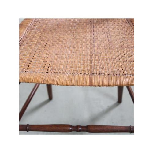 Brown Chiavarina Chair from Gio. Battista Maria Fabbricatore, 1900s For Sale - Image 8 of 18