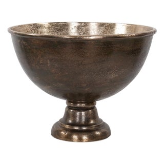 Golden Ore Large Champagne Serving Bowl For Sale