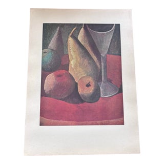 1940s After Pablo Picasso, Still Life: Fruits Et Verre Limited First Edition For Sale