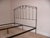 King-sized bed by Brass Beds of Virginia, (now Worthen Custom Iron & Brass Furniture of Richmond, VA). Scallop (149)...