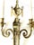 19th Century Monumental Louis XVI French Gilt Bronze Wall Sconces, Set of 2 For Sale - Image 5 of 12