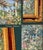 Vintage K Hillman Oil Paintings Pair-Tropical Garden-Floral-Framed Wall Art For Sale - Image 9 of 11