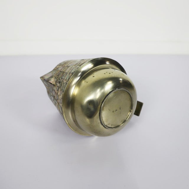 Metal 1960s Attributed to Los Castillo Taxco Silver Plated Pitcher For Sale - Image 7 of 17