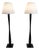 Vintage Monumental Floor Lamps by Casamilano, 2007, Set of 2 For Sale