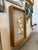 Wood Vintage Sculptural Relief Wall Art in New Custom Frame For Sale - Image 7 of 13