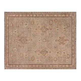 1920s Turkish Oushak Rug For Sale