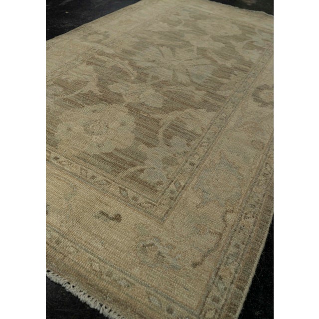 Textile Oushak Rug 2'11" x 4'11" #21360 For Sale - Image 7 of 8