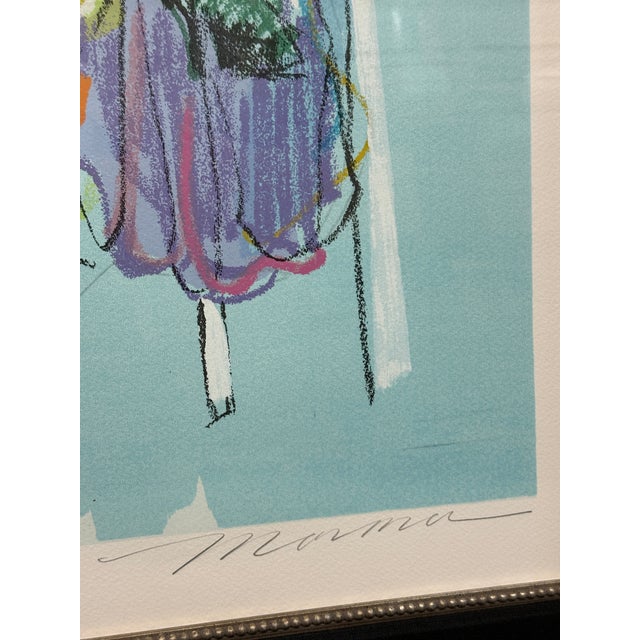 1990s Circa 1994 Isaac Maimon "Les Coquettes I I ", Signed For Sale - Image 5 of 12