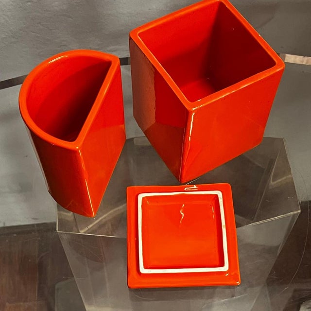 1970s Large Ceramic Box from Gabbianelli, Italy, 1970s For Sale - Image 5 of 9