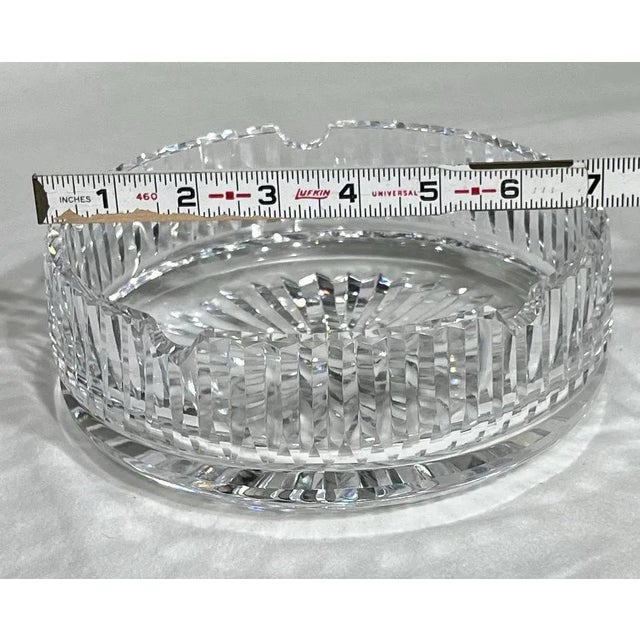 Waterford, Crystal Cigar Ashtray Large For Sale - Image 6 of 6