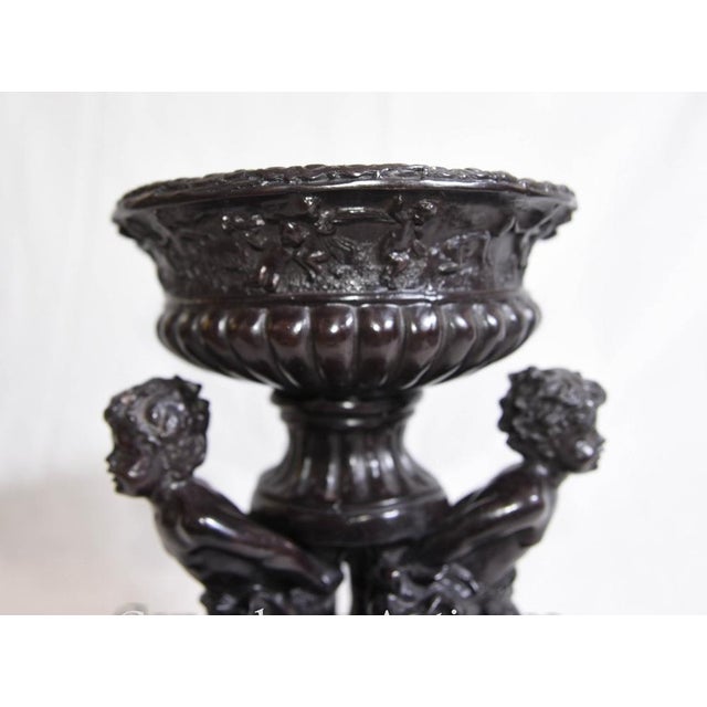 French Bronze Cherub Tureen Dish For Sale - Image 4 of 9