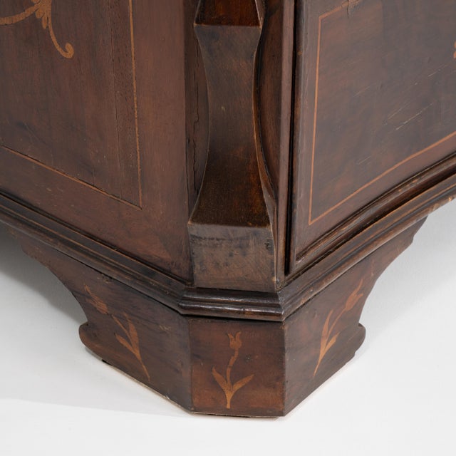 19th Century Fine Inlaid Secretary Desk For Sale In Greensboro - Image 6 of 16