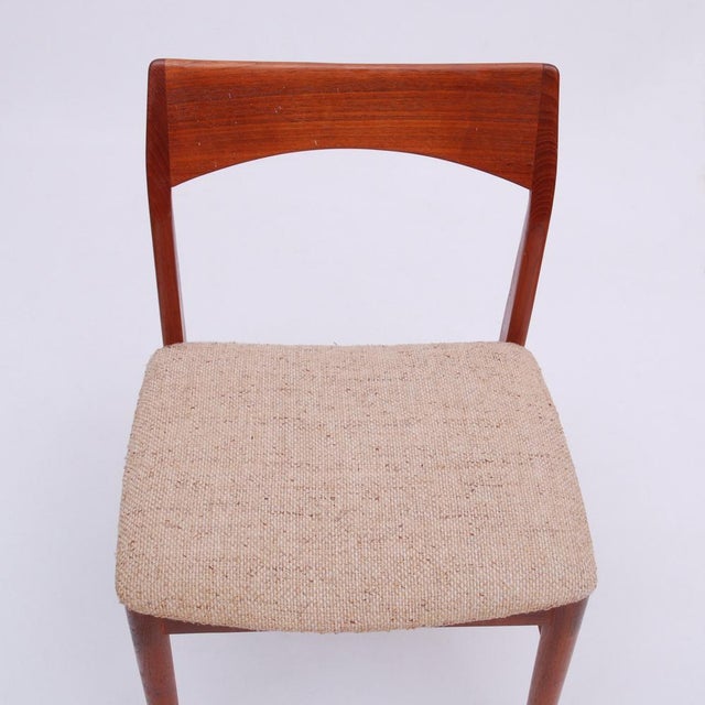 Vintage Dining Chairs by Henning Kjaernulf for Vejle Stole Møbelfabrik, 1960s, Set of 3 For Sale - Image 14 of 16