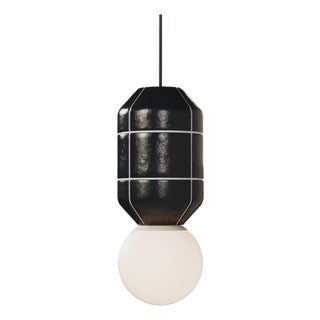 Ceramic Base Pendant Lamp by Svitanok For Sale