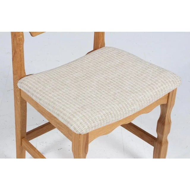 Razorblade Dining Chair in Oak by Henning Kjærnulf, Denmark, 2023 For Sale - Image 4 of 8