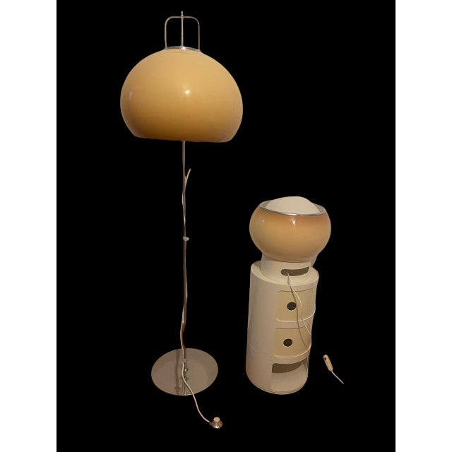 Mid-Century Modern Mid-Century Table Lamps from Guzzini, Italy, 1960s, Set of 2 For Sale - Image 3 of 15