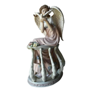 Vintage Angel Figurine With Dove
