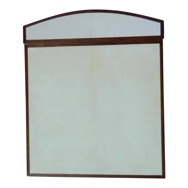 Desk Blotter in Shagreen and Parchment For Sale