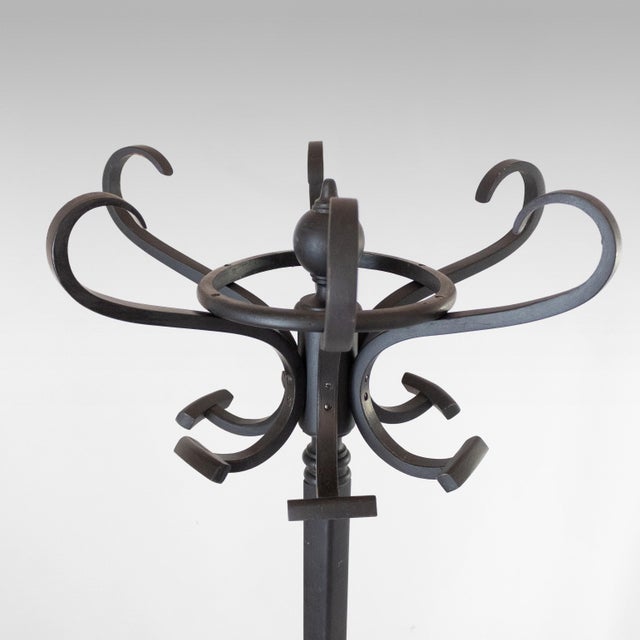 Thonet Antique Bentwood Coat Rack and Umbrella Stand, 1890s For Sale - Image 4 of 15