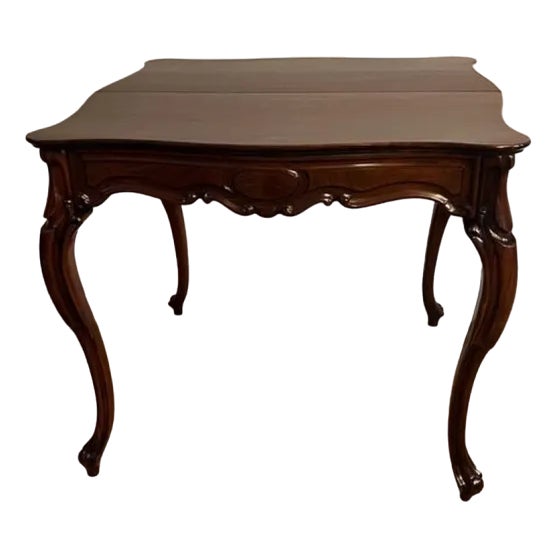 Antique Victorian Rosewood Tea Table, 1870 For Sale