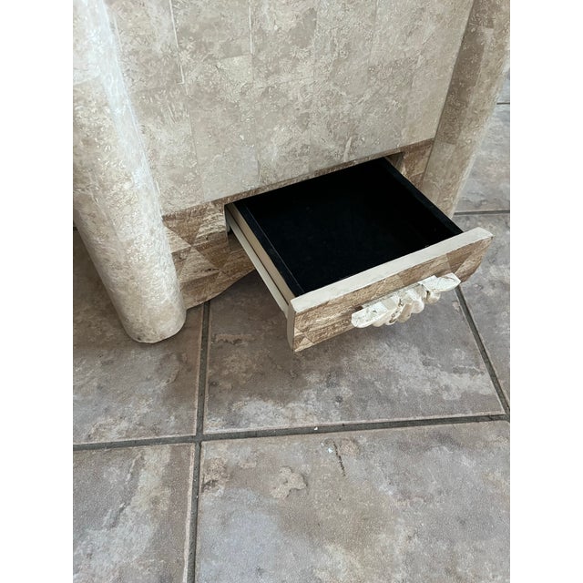 Tessellated Marble Jewelry Cabinet For Sale - Image 9 of 12