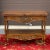 Late 20th Century Vintage Karges Furniture French Louis XV Style Walnut Flip Top Serving Bar Cart Expandable Server For Sale - Image 5 of 13