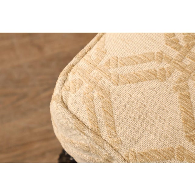 Brown Lane Venture French Louis XV Style Ottoman For Sale - Image 8 of 18