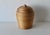 Late 20th Century Vintage Vivai Del Sud Italian Style Lidded Bamboo Reed Storage Basket For Sale - Image 5 of 12