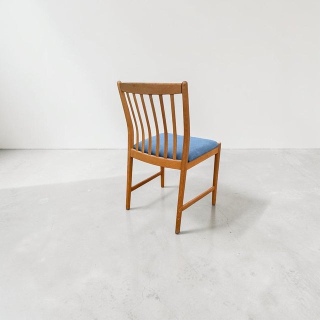 1950s Vintage Swedish Dining Chairs from Skaraborgs Möbelindustri, 1950s, Set of 4 For Sale - Image 5 of 7