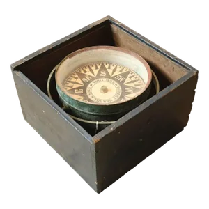 19th Century Compass by Robert Merrill