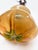 Amber Colored Murano Glass Ceiling Lamp, Italy, 1960s For Sale - Image 9 of 14