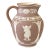 Antique Adam's Lilac Jasper Dip / Lilac Jasperware Petite Pitcher, Made in England For Sale