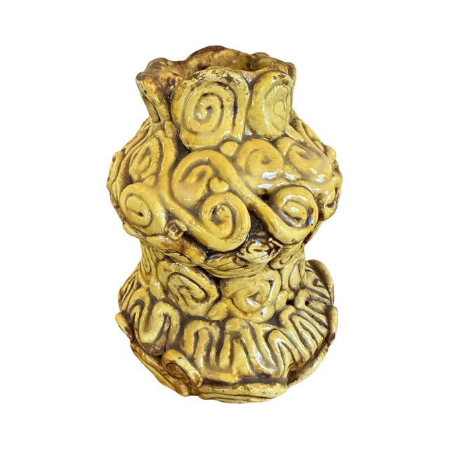 1970s Organic Studio Pottery Vessel Sculptural Coil Form For Sale In West Palm - Image 6 of 10